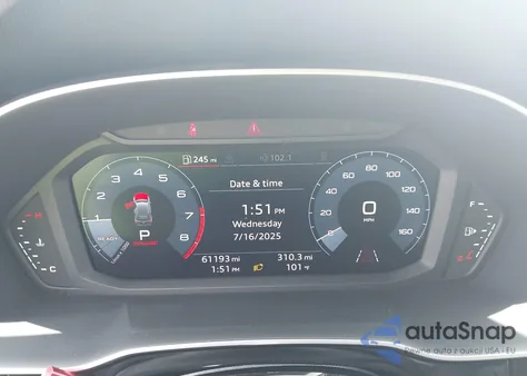 2020 Audi Q3 Premium Plus 45 Tfsi S Line Quattro Tiptronic z USA, uszkodzony, nr VIN WA1EECF34L1115297